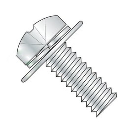 M3-0.5 x 5 mm SEMS Screws/Double Washer/Phillips/Pan Head/Steel/Zinc/Split Lockwasher & Flat Washer / 6mm Flat Washer OD (Carton: 4,000 pcs)