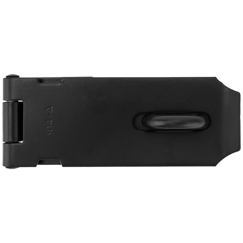 ZOENHOU 6 Pack 4 Inch Door Hasp Latch Locks, Black