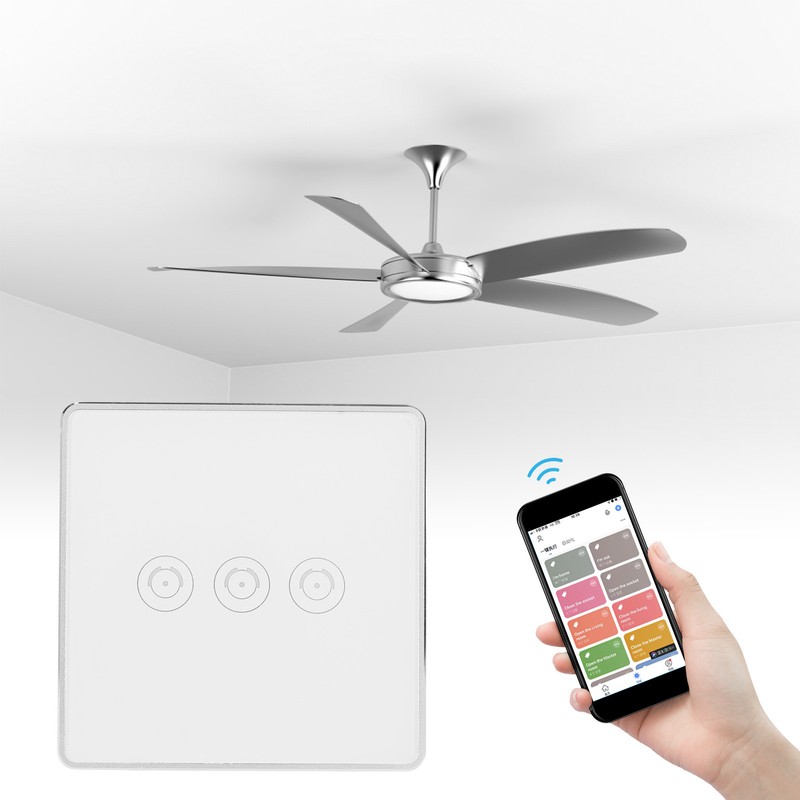 Smart Switch Wifi Wireless Touch Switch APP Remote Control British