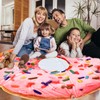 Excervent Realistic Pink Donut Blanket for Adults and Kids, 290