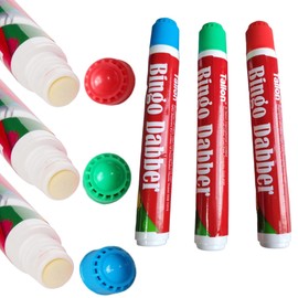 M&M PRIME Bingo Dabbers - Dabbers Markers Mixed Colours - Pack of 6