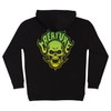 Creature Skateboards Hoody Bonehead Flame Pullover Black Size L