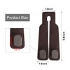 2 Pack Leather Car Seat Organizer Hooks - Universal Premium