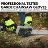 Vgo... Chainsaw Gloves 12-Layer Protection on Left Hand, Safety Forestry