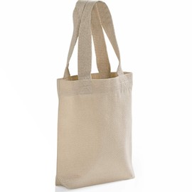 12 Pack Wholesale Canvas Tote Bags, Natural Color, 12oz Fabric - Multiple Size Options Available, Natural
