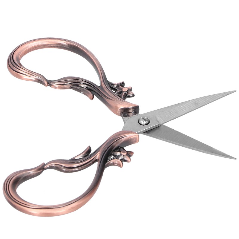 Retro Scissor Stainless Steel Craft Embroidery DIY Needle Art Work