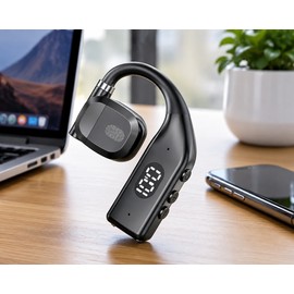Wireless Bluetooth 5.4 Headset for Calls & Sports – Comfortable Open Ear Design with Long Battery Life for Daily Use (1 Pair)