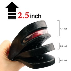 2.5 Inches Height Increase Shoe Insoles with Air Cushion - 3 Layers (2.5" UP) (Men's 7-11)