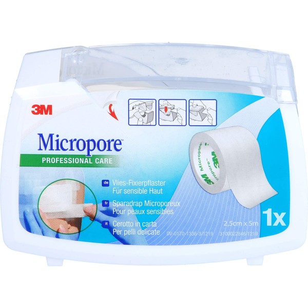 MICROPORE 1530NP-1SD Non-Woven Pile 2.5 cm x 5 m