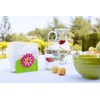 VIGAR Flower Power Napkin Holder, Material: Polypropylene and Rubber, Green,