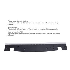 TOPINCN Pack of 2 Wiper Rod Scraper Strips, Replacement Accessories for H12 Pro, H12 Pro Plus, Improved Suction Power, Versatile Floor Scraper with Quick Release