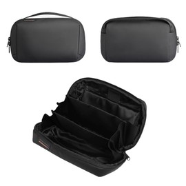 CHENLONB Gadget Pouch, Men's, Travel Pouch, Men's Ultra Strong Storage Capacity, 180° Opening Design, Large Capacity, Durable, Travel, Convenient Goods, Storage, Business Trips, Convenient Goods