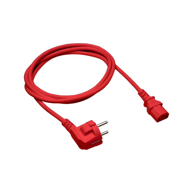 Power cord YP-22/YC-12, 0.75mm², VDE, 1.8m