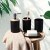 FSY FASILYT Set 4 Accesorios de Baño | Juego Organizador