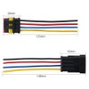 GTIWUNG 5 Kit 4 Pin Waterproof Connector 4 Pin Way