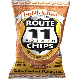 Route 11 Potato Chips Lightly Salted (6oz, 12 pack)