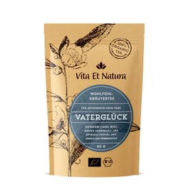 "Vaterglück" Organic Herbal Tea for Relaxed Dad Days – 100% Organic – Ideal as a Gift for the Newly Baked Father – from the Vita Et Natura Tea Manufactory