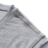 Y2Y2 Men's Sleeveless V-Neck T-Shirt, White, Big and Tall 4XL