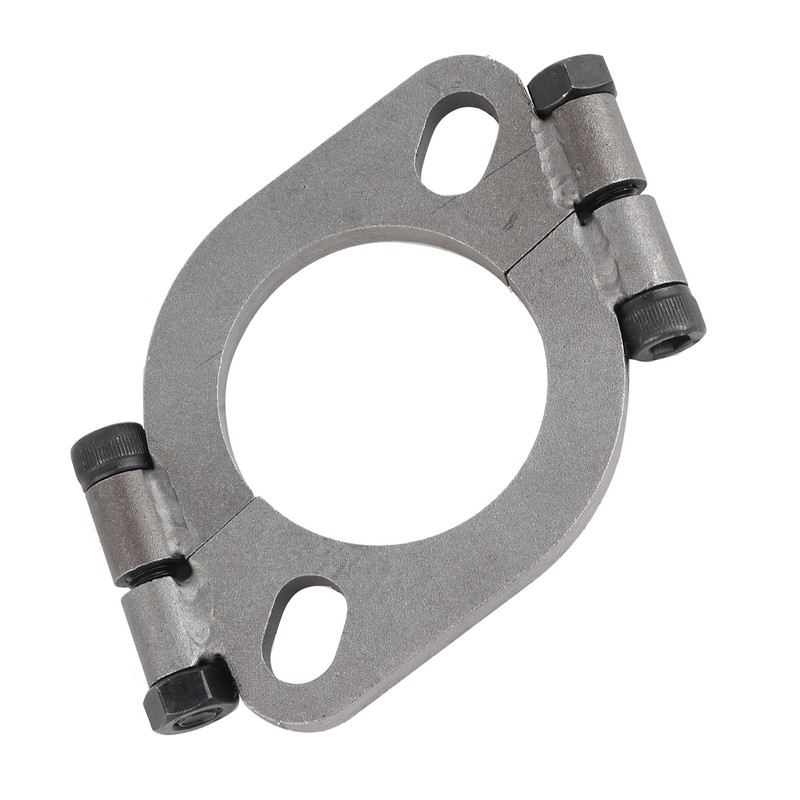 2inch Flat Oval Split Repair Exhaust Flange Replacement Accessory