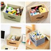 2Pack Storage Bins Boxes with Lids 10" x 8" x