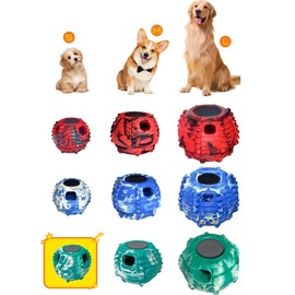 XHX Long-Lasting Interactive Dog Toy to Keep Your Pup Distracted - Safe for Small Dogs 10-25 lbs(Small, Green and White)