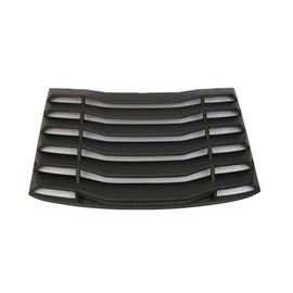 OKOVO for Chevy for Camaro 2016-2021 Rear Window Louver Sun Shade Cover Vent Matte Black