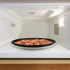 Zerodeko 12.59 Inch Round Oven Pizza Crisper Pan Non-Stick Baking