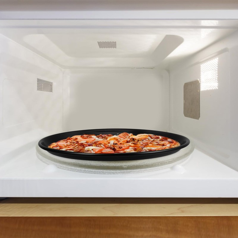 Zerodeko 12.59 Inch Round Oven Pizza Crisper Pan Non-Stick Baking