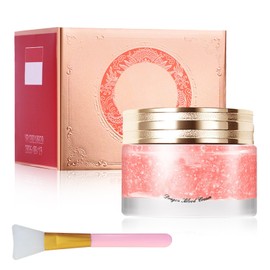 Dragon Cream Dragons Blood Easy Cream Retinol Placenta Dragon Blood Cream Dragon Blood Creme mit Maskenpinsel Anti-Falten Straffung Glättung Anti-Aging-Feuchtigkeitspflege für Tag und Nacht