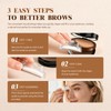 Eyebrow Stamp Kit Quick Makeup Tool for Natural Perfect Brows