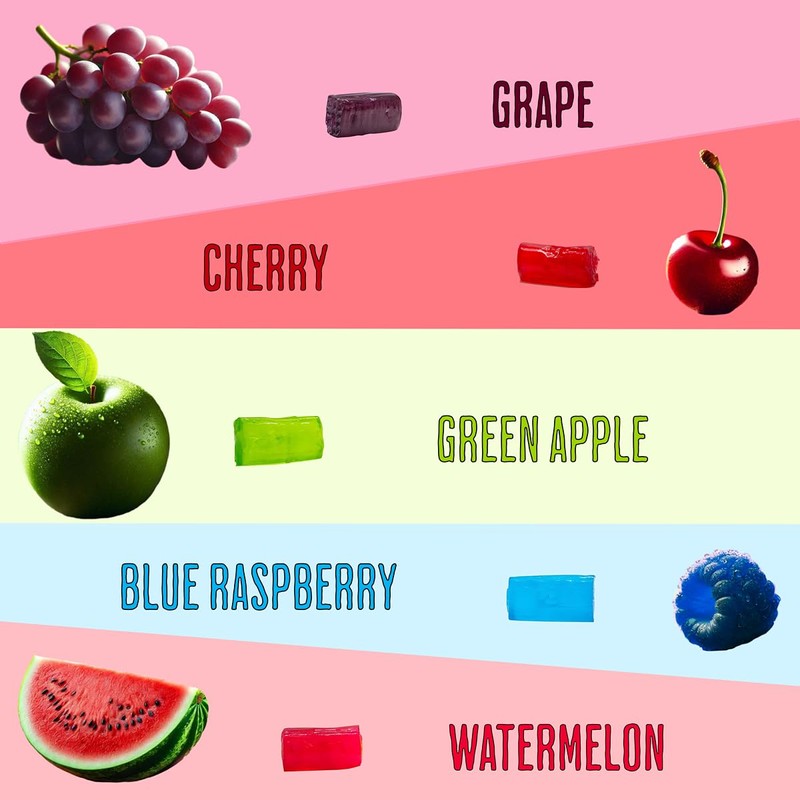 Obelys Assorted Hard Candy - Jolly Ranchers Fruit Flavored Candies