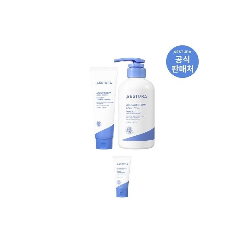estra Ato Barrier 365 Body Lotion 400ml + Body Cream