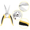 8" Stainless Steel Pruning Shears Cutter Home Gardening Plant Scissor