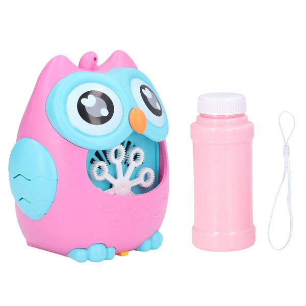Bubble Machine Cute Cartoon Owl Shape Kids Electric Bubble Machine