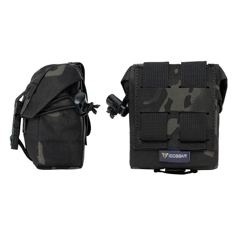 IDOGEAR Tactical Frag Grenade Pouch MOLLE Tool Pouch Ultility EDC