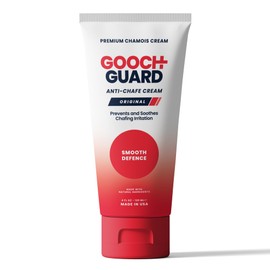 Gooch Guard Chamois Cream – Anti Chafing Cream for Men & Women Athletes – Non-Greasy, Fast-Absorbing Formula for Cycling, Running, Hiking, Fitness & Outdoor Sports – 4oz Tube