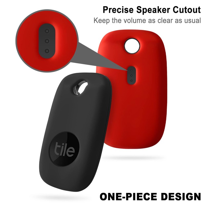 Geiomoo Silicone Case for Tile Pro 2022 Tracker, Soft Flexible