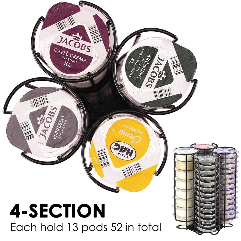 Tassimo Pod Holder - 52 Pod Holder - Rotating Wire