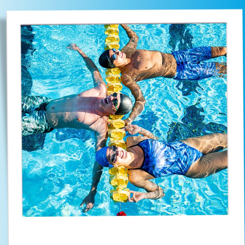 Sporti Floral Bubble Swim Cap - Pink/White/Black