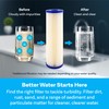 SpiroPure SP-R20 10x2.5 20 Micron Pleated Polyester Sediment Water Filter