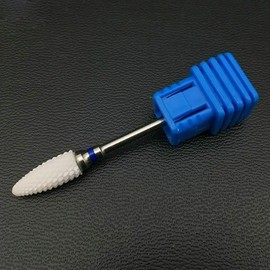 M4 Ceramic Safety Professional Nail Bits Cuticle Polishing Bit Nail Files Manicure Pedicure Drill Tool for Most Electric Manicure Drills