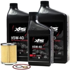 4T 5W-40 Full Synthetic Oil Change Kit for Rotax 500 cc or more 9779488