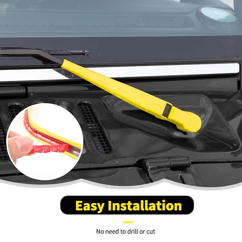 RT-TCZ Front Window Wiper Arm Blade Windshield Wiper Blades Trim