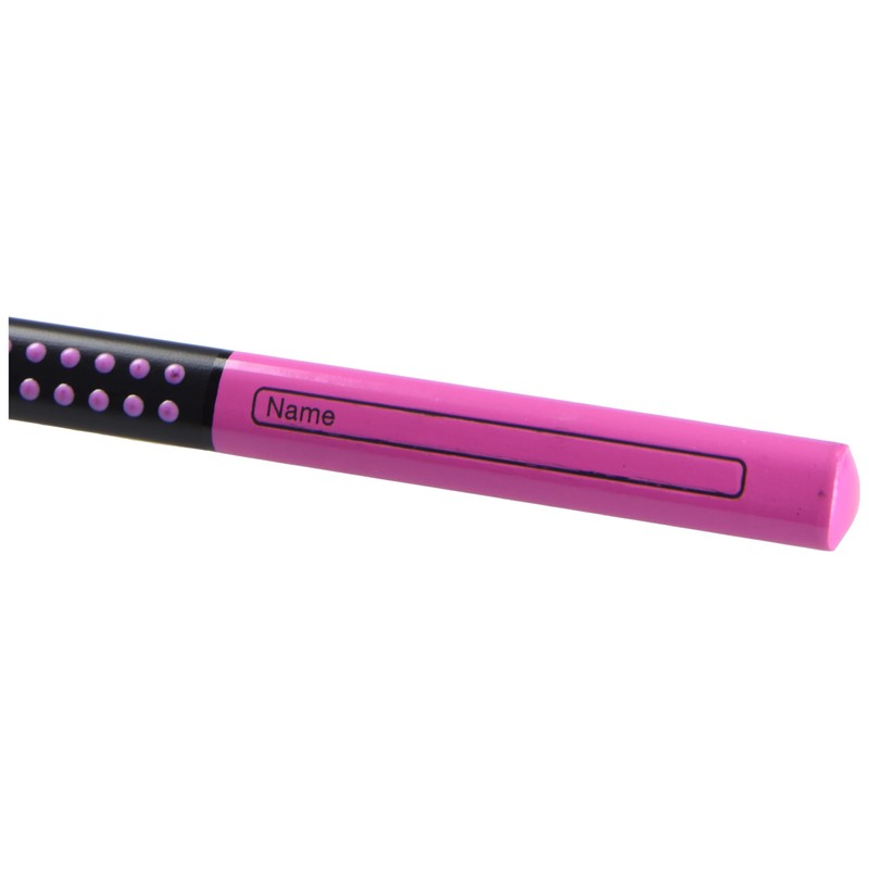 Faber-Castell Graphite Pencil, Jumbo Grip - Two Tone Black/Pink