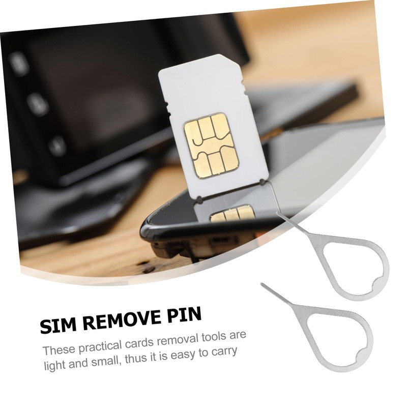 Mikinona Sim Card Extractor Card Eject Pin Needle Compatible Various