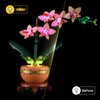 YEABRICKS LED Light for 10343 The Botanical Collection Mini Orchid