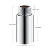 Tworider 2 Inch Length Shower Arm Extension,Handheld Stainless Steel Shower