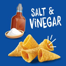 Bugles Salt and Vinegar Crispy Corn Snacks, 7.5 oz