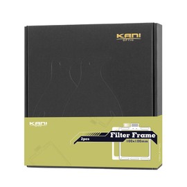 KANI 815231 3.9 x 3.9 inches (100 mm) Width Filter Frame 3.9 x 3.9 inches (100 x 100 mm), Set of 2, Aluminum Frame 3.9 x 3.9 inches (100 mm) Width Holder for "HT100 IV" Square Filter Accessories,