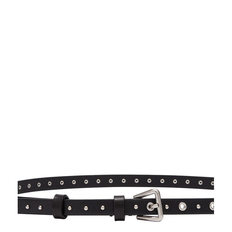 Liebeskind Women's Pb Studs Silver Belt L, Black-9999